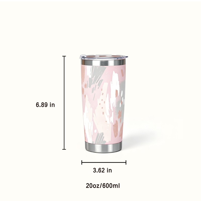Custom 20oz Stainless Steel Vacuum Insulated Coffee Tumbler