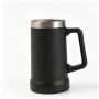 24oz 304 Stainless Steel Vacuum Insulated Beer Mug with Handle