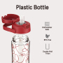 BPA-Free Tritan Kids Water Bottle 450ml Straw for School