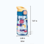 550ml Cartoon Kids Water Bottle - Leak-Proof & BPA-Free