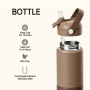 Custom 32oz Stainless Steel Vacuum Flask Water Bottle with Handle