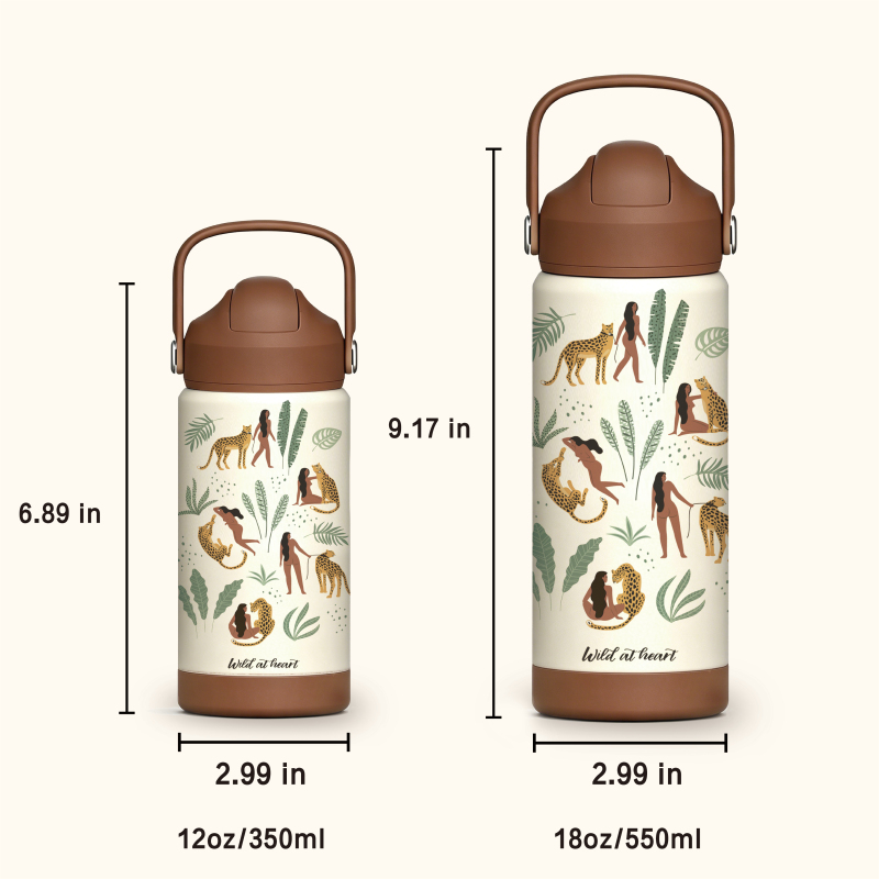 Custom 32oz Stainless Steel Vacuum Flask Water Bottle with Handle