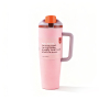 40oz Car Tumbler - 304 Stainless Steel, Leakproof Straw