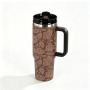 Custom 40oz Vacuum Insulated Tumbler with Handle