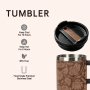 Custom 40oz Vacuum Insulated Tumbler with Handle
