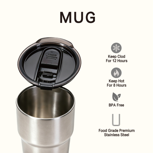 Mini 250ml 304 Stainless Steel Portable Coffee Cup for Office