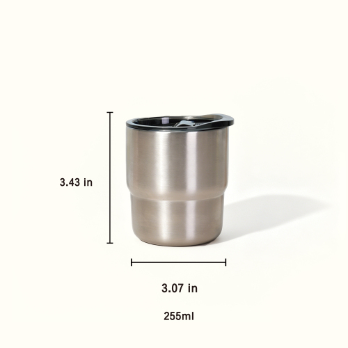 Mini 250ml 304 Stainless Steel Portable Coffee Cup for Office