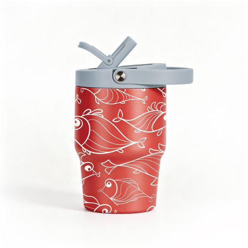 14oz Vacuum Insulated Kids Tumbler - BPA Free, Leak-Proof