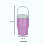 14oz Stainless Steel Kids Tumbler - Insulated & Leak-Proof