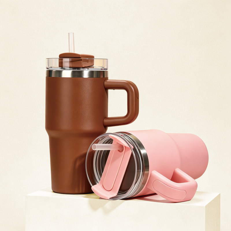 14oz Leakproof 304 Stainless Kids Travel Tumbler with Handle