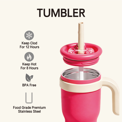 Custom 14oz Stainless Steel Kids Cup Leakproof Lid