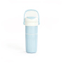 Custom Logo Double Wall Stainless Steel Tumbler with Straw & Spoon