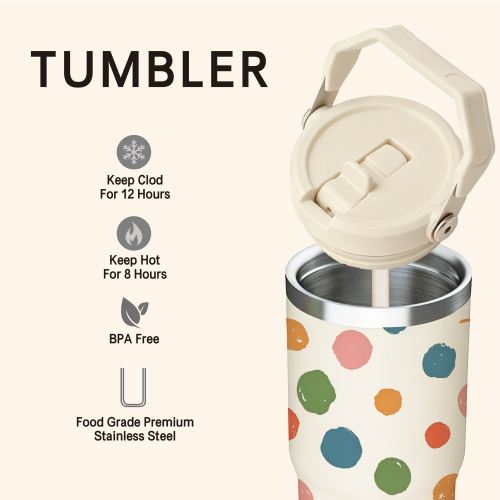 Custom 20oz Insulated Vacuum Water Bottle Leakproof