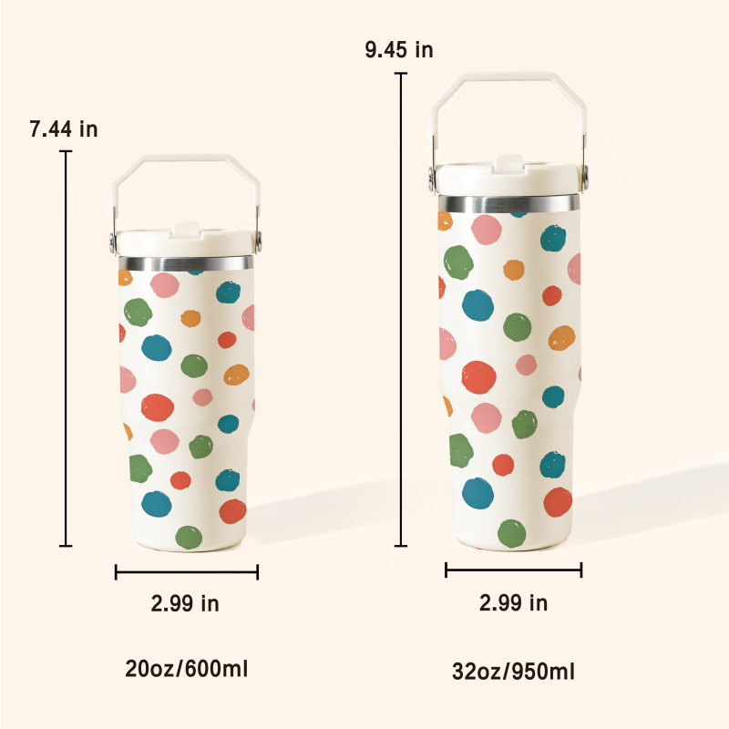 Custom 20oz Insulated Vacuum Water Bottle Leakproof