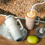 20oz Insulated Stainless Steel Water Bottle with Straw