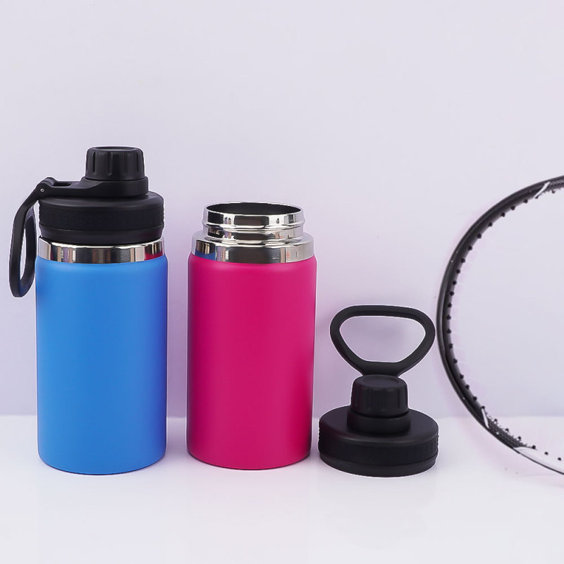 12oz Double Wall Vacuum Insulated Stainless Steel Tumbler with Handle