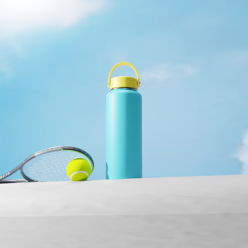 Custom 32oz Vacuum Insulated Water Bottle with Handle