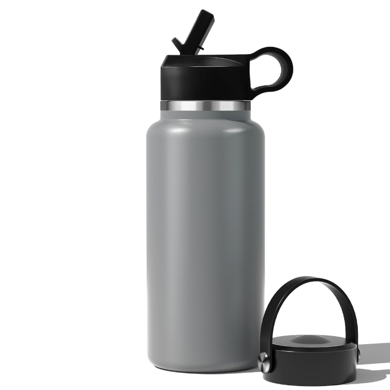 32oz Vacuum Insulated Stainless Steel Sports Water Bottle