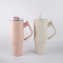 40oz Double Wall Vacuum Insulated Tumbler Rotatable Handle