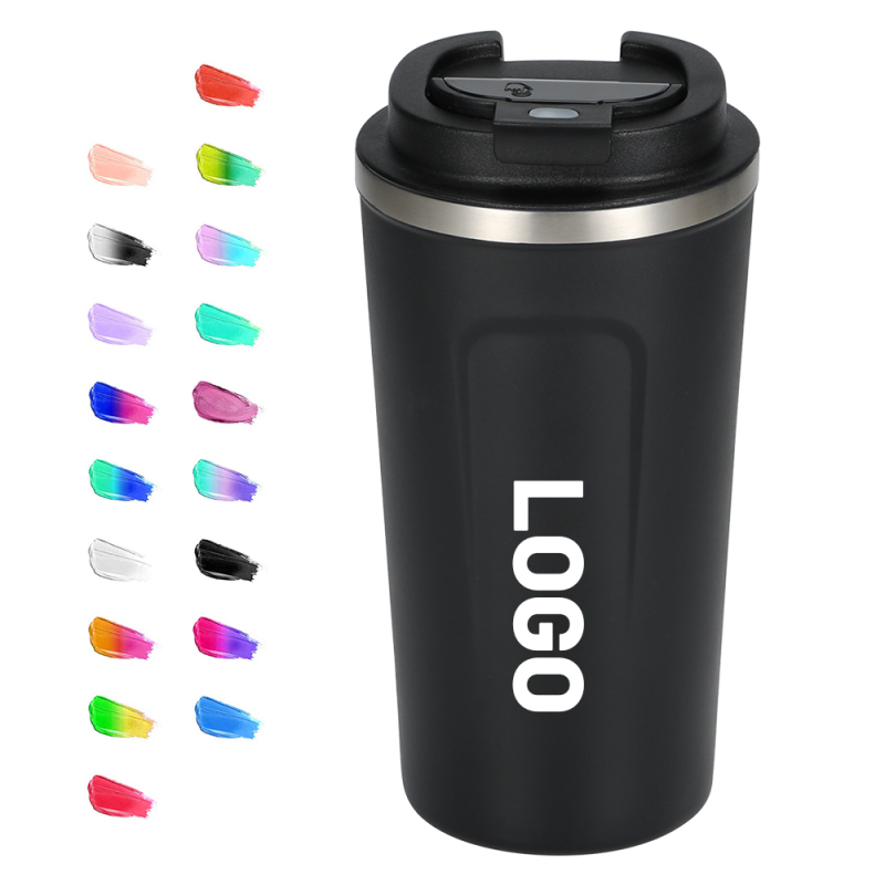 New 51 0ml Double Wall Vacuum Coffee Cups with Smart Reusable Stainless Steel Coffee Cup Insulated Travel Coffee Mug for Travel