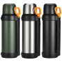 2.5L Portable Stainless Steel Travel Vacuum Pot Leakproof Design Modern Logo for Water Drink for Camping Giveaways