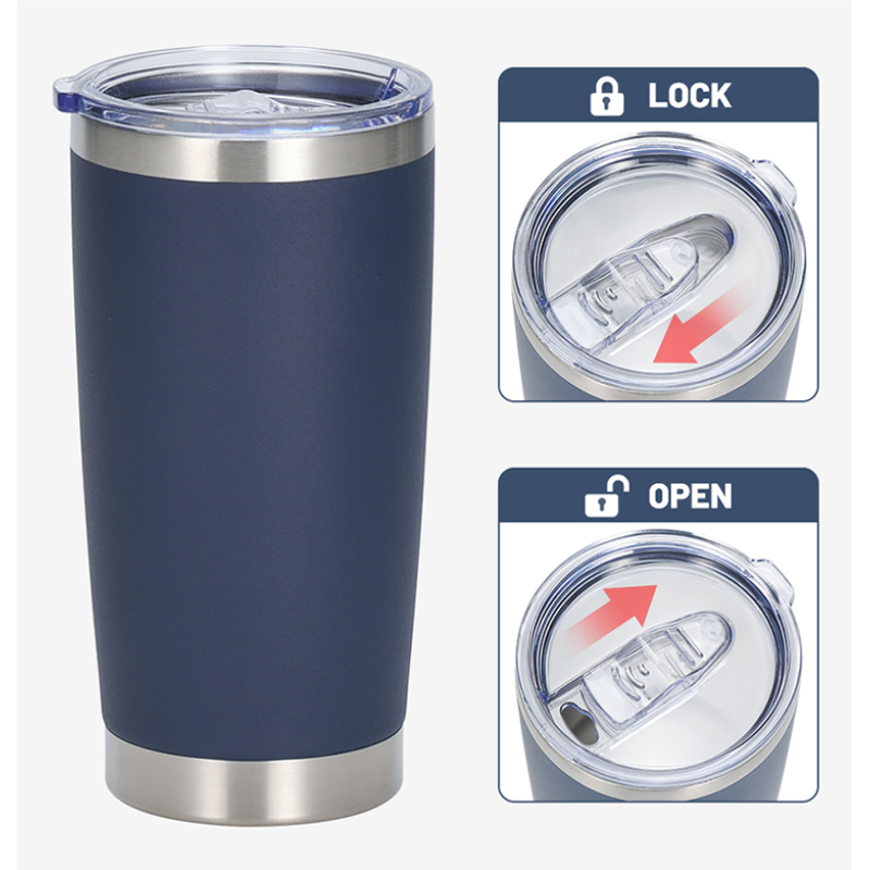 Wholesale 20oz 30oz Double Wall Stainless Steel Tumbler with Custom Logo Insulated Coffee Mug for Back to School