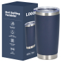 Wholesale 20oz 30oz Double Wall Stainless Steel Tumbler with Custom Logo Insulated Coffee Mug for Back to School