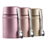 750ml 1000ml Stainless Steel Insulated Food Jar Portable Large Lunch Box With Logo for Travel-Hot and Cold Soup