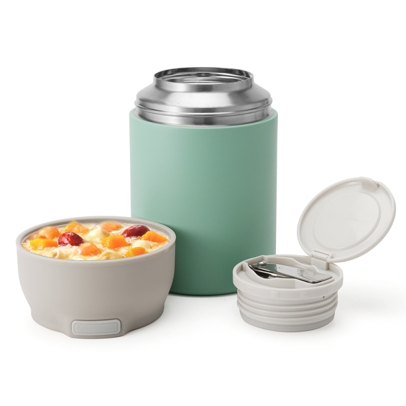 850ML Food Jar Custom logo Lunch Container Stainless Steel Lunch Box Bento Box for Cold Hot Food