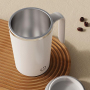Custom Logo 400ml Electric Mixing Mug Auto Self Stirring Mug USB Charging Mixing Coffee Mug With Handle Tumbler for Travel