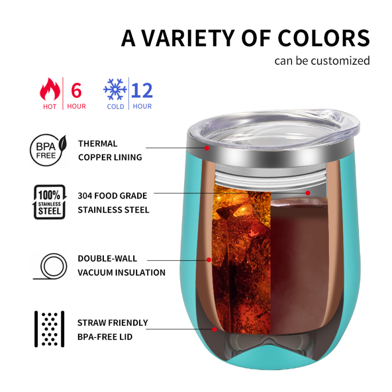 Hot Selling Popular Cute Vacuum 304 Stainless Steel Egg Cup with Hot Cold Vacuum Flask for Water Top Thermal Insulation