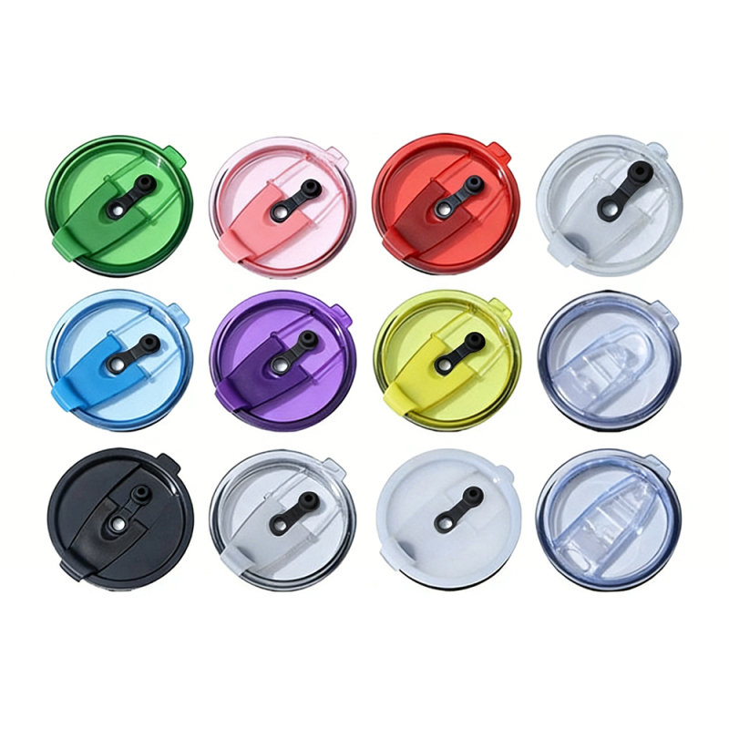 MUCR Brand New Colorful Custom Plastic Car Cup Lid Vibrant Full of Colors