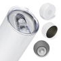  600ml/900ml Stainless Steel Tumbler Insulated Bottle Straight Sublimation Blank Tumbler for Heat Press Printing
