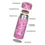 Factory Wholesale Hot Selling Luxury Titanium Insulated 220ml Water Bottle Healthy Tea/Coffee/Milk Container Cold for Drinkware