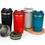 New Double Wall Coffee Mug Insulated Vacuum Cup Stainless Steel Water Bottle with LED Lid Tumbler for Travel and Camping