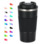New Double Wall Coffee Mug Insulated Vacuum Cup Stainless Steel Water Bottle with LED Lid Tumbler for Travel and Camping
