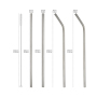 MUCR Chic & Colorful Stainless Steel Straws-Mix & Match Shapes and Tones for Your Perfect Drinkware