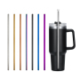 MUCR Chic & Colorful Stainless Steel Straws-Mix & Match Shapes and Tones for Your Perfect Drinkware