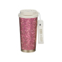 Mucr Pure Titanium Vacuum Water Bottle Double Cap 6-12H Thermal Insulation Tumbler BPA Free Portable Office Coffee Cup Rope for