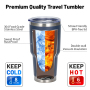 30oz Stainless Steel Double Wall Vacuum Insulated Tumbler Cups Coffee Mugs Lids for Hot Cold Beverages American