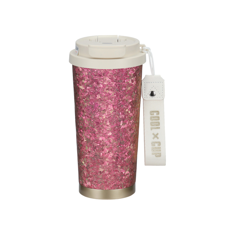 520ml Luxury Classic Design Business Gifts Water Bottle Double-Layered Pure Titanium Vacuum Insulated Coffee Mug for Office