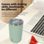 New Arrival Rechargeable Stainless Steel Smart Automatic Magnetic Auto Mixing Mugs Self Stirring Coffee Cup Mug
