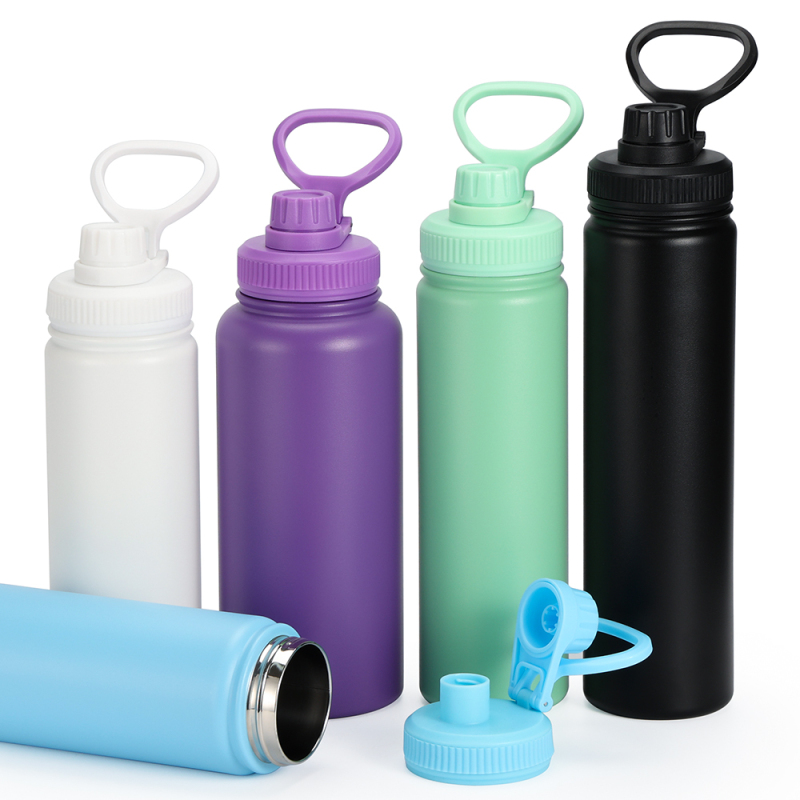 18oz 22oz 25oz 32oz Stainless Steel Insulated Sport Travel Water Bottle with Lid Tumblers for Sports and Travel