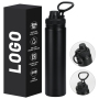 18oz 22oz 25oz 32oz Stainless Steel Insulated Sport Travel Water Bottle with Lid Tumblers for Sports and Travel