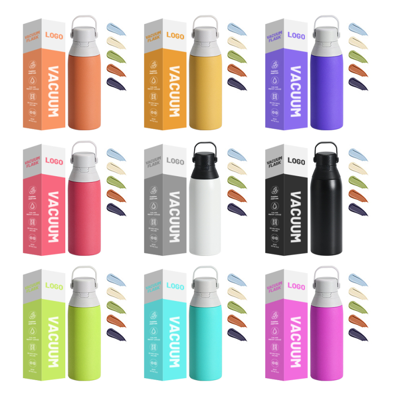500ml 750ml Vacuum Flask Outdoor Insulated Bottle Sports Water Bottle Stainless Steel Water Bottle