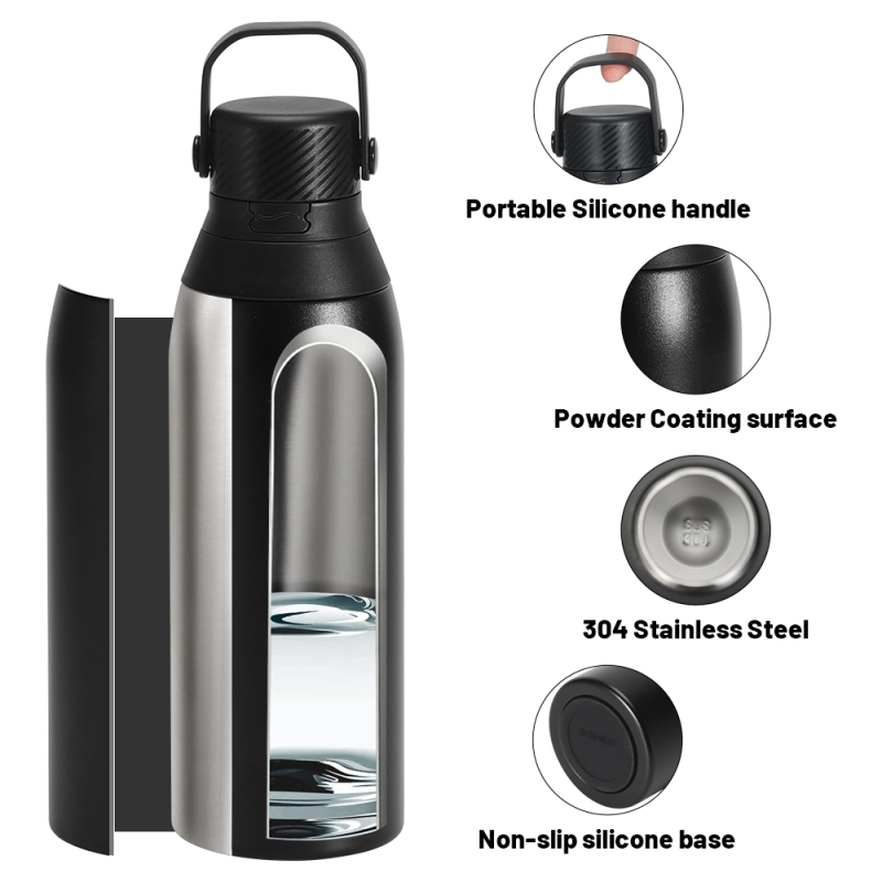 500ml 750ml Vacuum Flask Outdoor Insulated Bottle Sports Water Bottle Stainless Steel Water Bottle