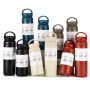 High Quality Custom Logo 350ml 500ml Vacuum Stainless Steel Insulated Sports Water Bottle with Handle Lid for Office