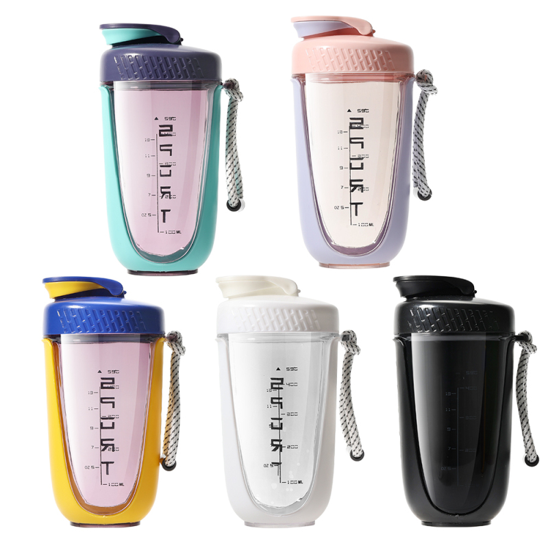 High Quality 590ml Plastic Drinkware Sport Fitness Protein for Shaker Bottle