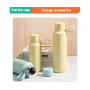 MUCR Pastel Perfection Silicone Bottle Carriers-Mix & Match Your Favorite Light Tones