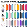 Stainless Steel Classic Business Gift Cup with Vacuum Insulation 6-12 Hours Thermal Insulation